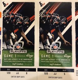 Texans tickets