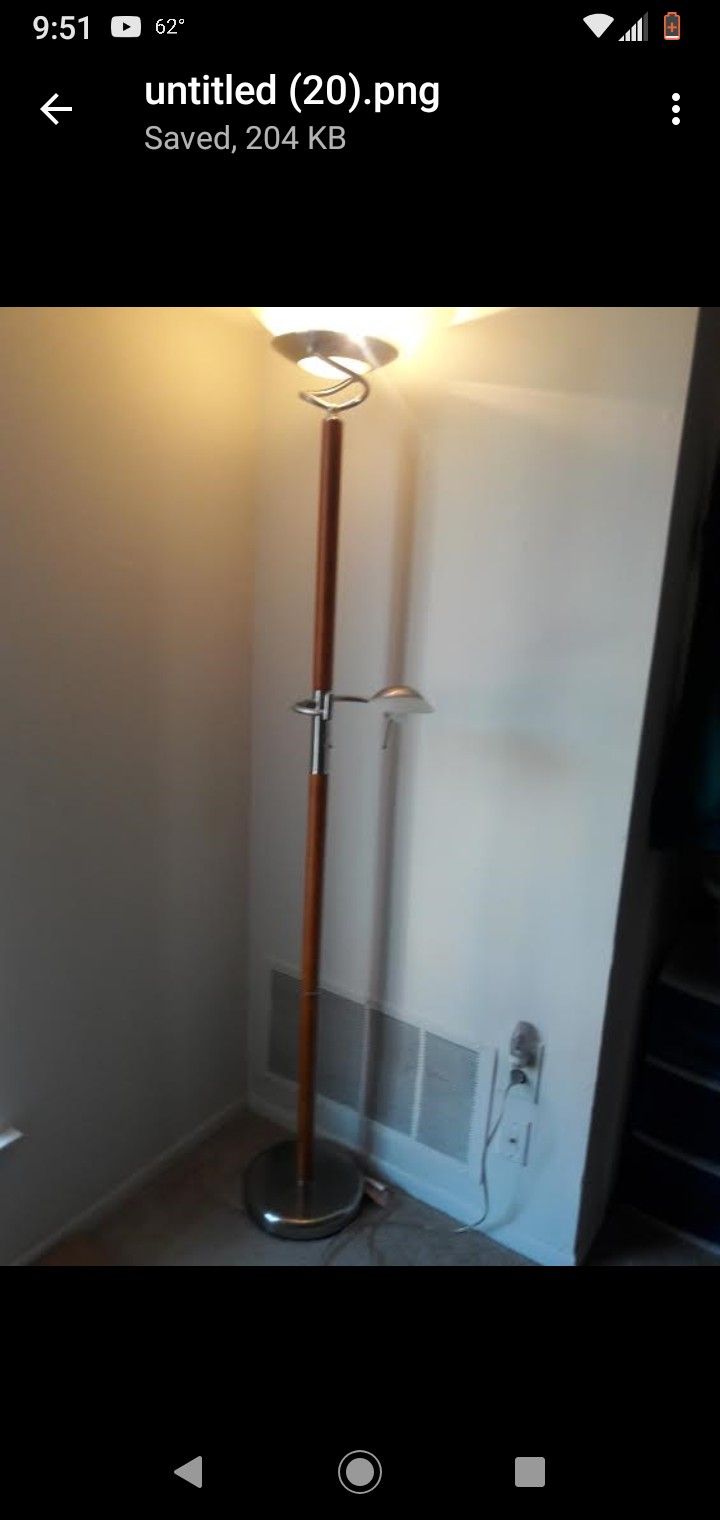 Floor lamp 40.00 firm no offers