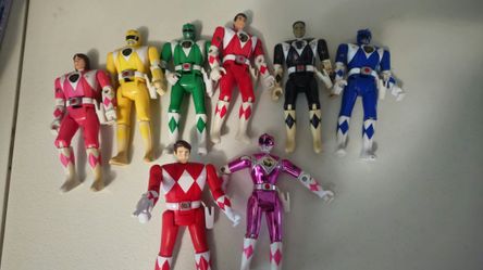 1993 Power Rangers flip heads 