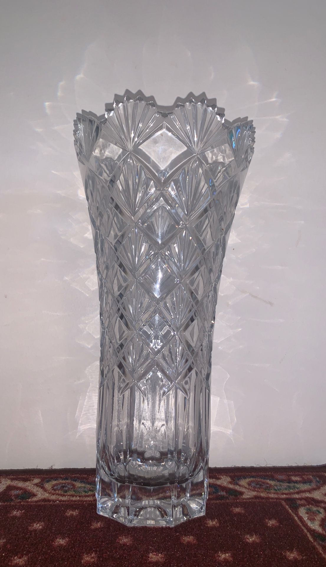 Crystal vase