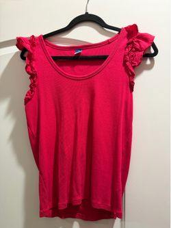 Old navy mixed media top size L
