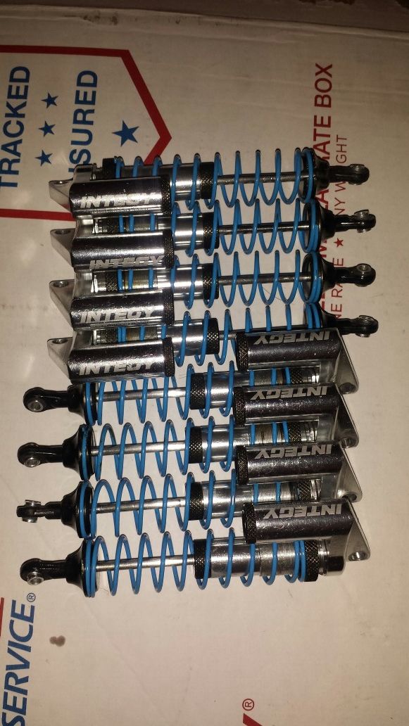 Integy MSR4 shocks for Traxxas T/E Maxx