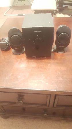 Computer speakers and sub