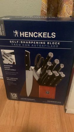 Henckels 13-Piece Self-Sharpening Knife Block Set