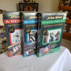 Disney Star Wars:
The Empire Strikes Back Read-along play Pack with Cassette LOT

