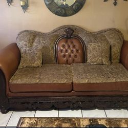 A Set Of 2 Couches 