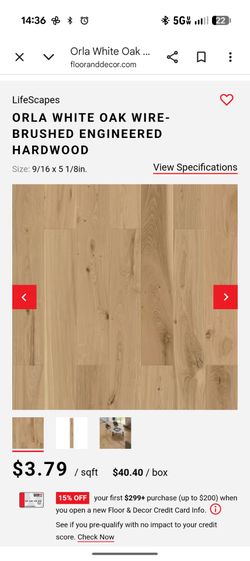 Engineered Hardwood
