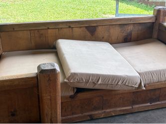 Sillones de madera solida