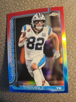 2025 Chrome Refractor Card Football