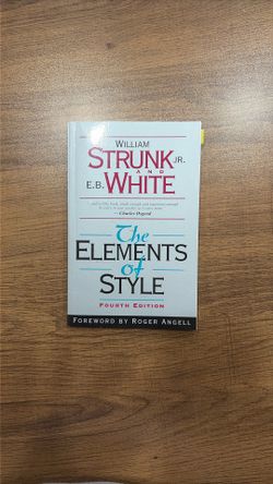The Elements Of Style 