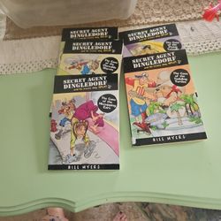 Secret Agent DINGLEDORF Chapter Books.  5 In Lot