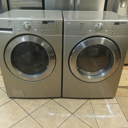 SET WASHER AND DRYER LG  ☃️SIDE BY SIDE- STACKABLE ☃️  ❄️FREE DELIVERY ❄️