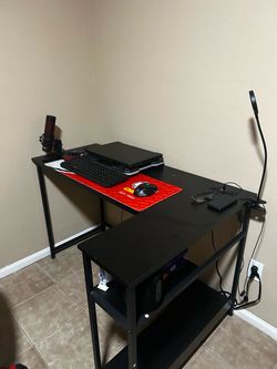 L Shaped Gaming Desk 49in