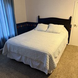 Queen Mattress And Headboard