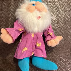 Vintage Liberty 1995 Toy Plush Stuffed Sorcerer/Wizard Doll 18" Figure