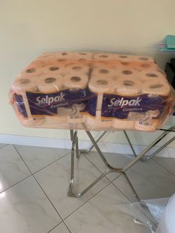 Selpack toilet paper large pack has 4 packs each 12 rolls