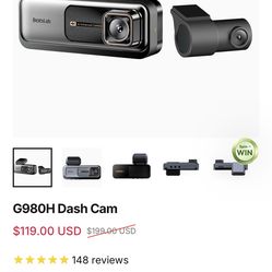 Dashcam front and back