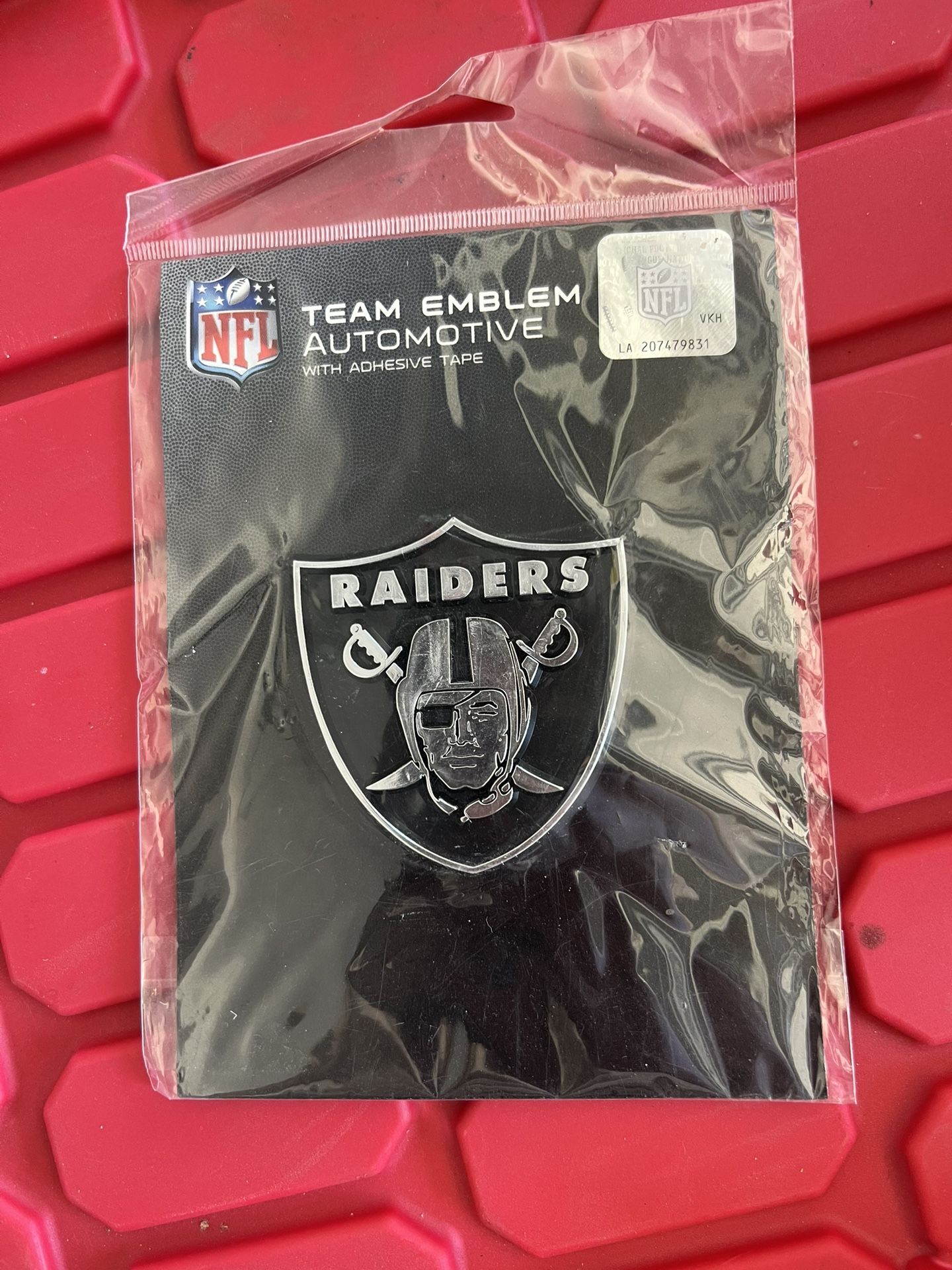 Raiders Car Emblem