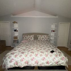 King Size Bed Mattress And Frame Set 