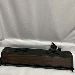 Vintage All Glass Aquarium  Deluxe Fish Tank Aquarium Full 20" Hood Walnut