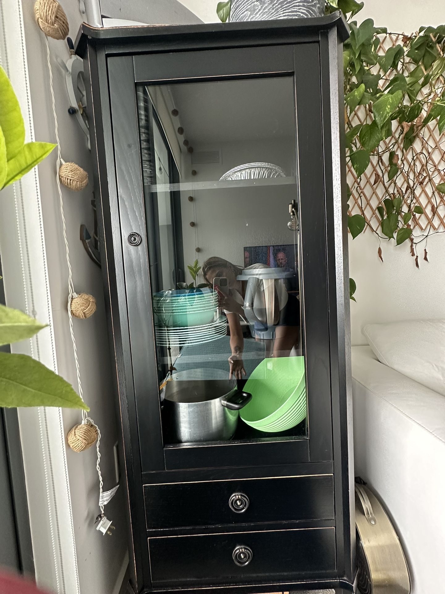 100% Massif Wood Cabinet