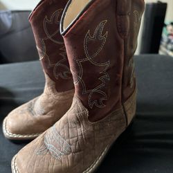 Old West Toddler Boots Size 7D 