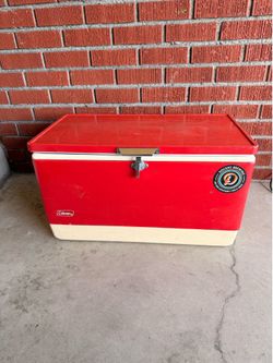 Vintage Coleman cooler - Made in the USA