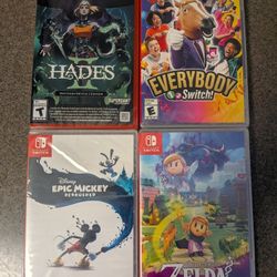 Nintendo Switch 2 And Nintendo Switch 1 Video Games Brand New 