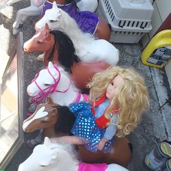 All American Horses And Doll