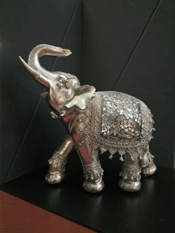 Silver Colored Elephant 