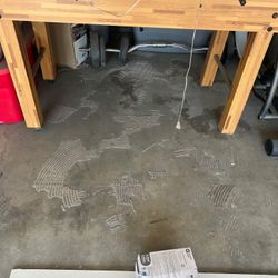 Foosball Table, Exercise Bike And Basketball Court