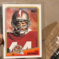 Tom Rathman #44 1988 Topps