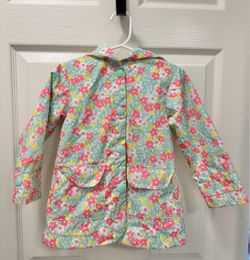 NWOT! Carter's Floral Rain Jacket *3T