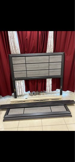 Queen bed frame