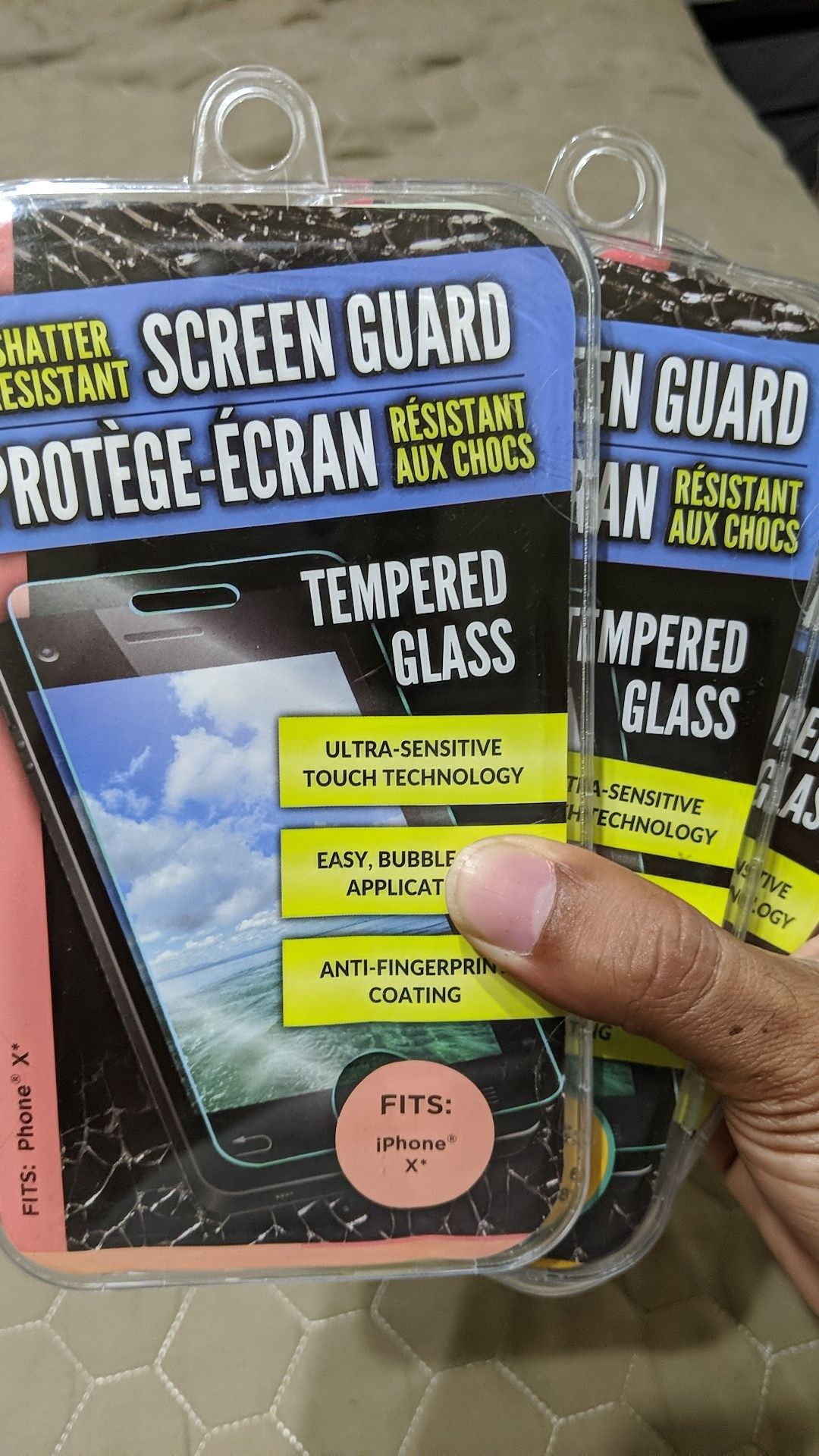 Tempered glass for iphone 6,7,8 and plus, also X