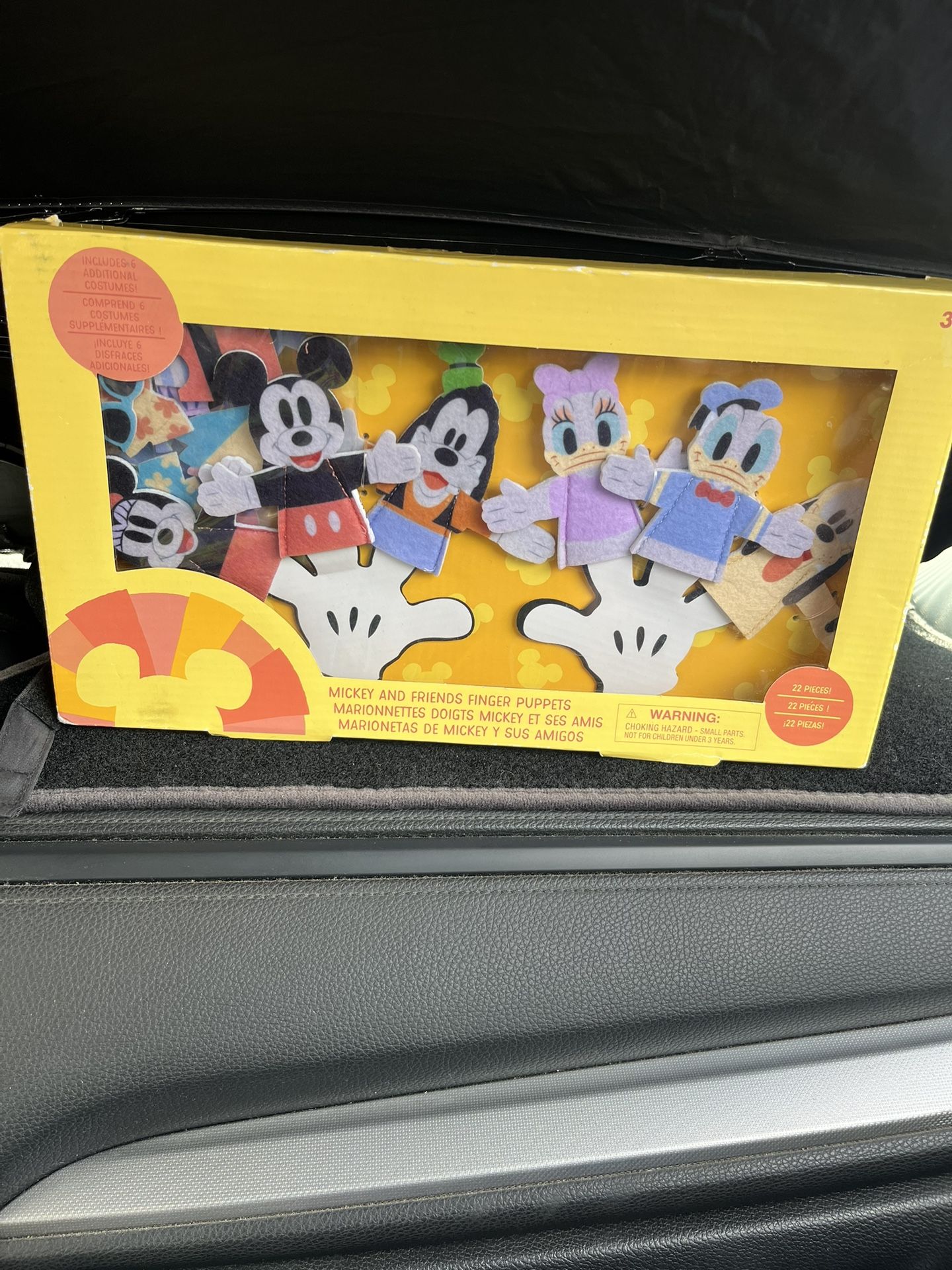 Mickey Mouse And Friends Finger Puppets