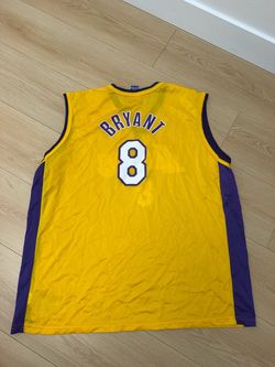 Vintage Champion Kobe Bryant #8 Lakers Jersey — Authentic — XL