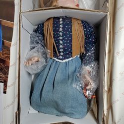 Savannah Porcelain Doll NiB
