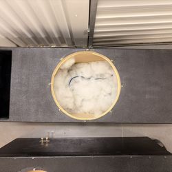 Heavy Duty 15” SPL Sub Box Double Baffle 33Hz Ported