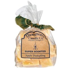 Thompson's Candle Apple dumpling 6oz crumbles New In Original Bag