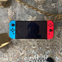 Nintendo Switch Oled Neon Blue And Neon Red