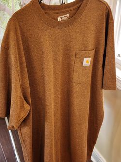 Carhartt Men's Loose Fit Heavyweight Short-Sleeve Pocket T-Shirt Size XL