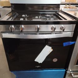 🚨 New Whirlpool - 5.0 Cu. Ft. Freestanding Gas Range Self-Cleaning and SpeedHeat Burner WFG525S0JS