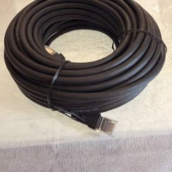 Adoreen Cat 6 Ethernet Cable 75 Ft-Black