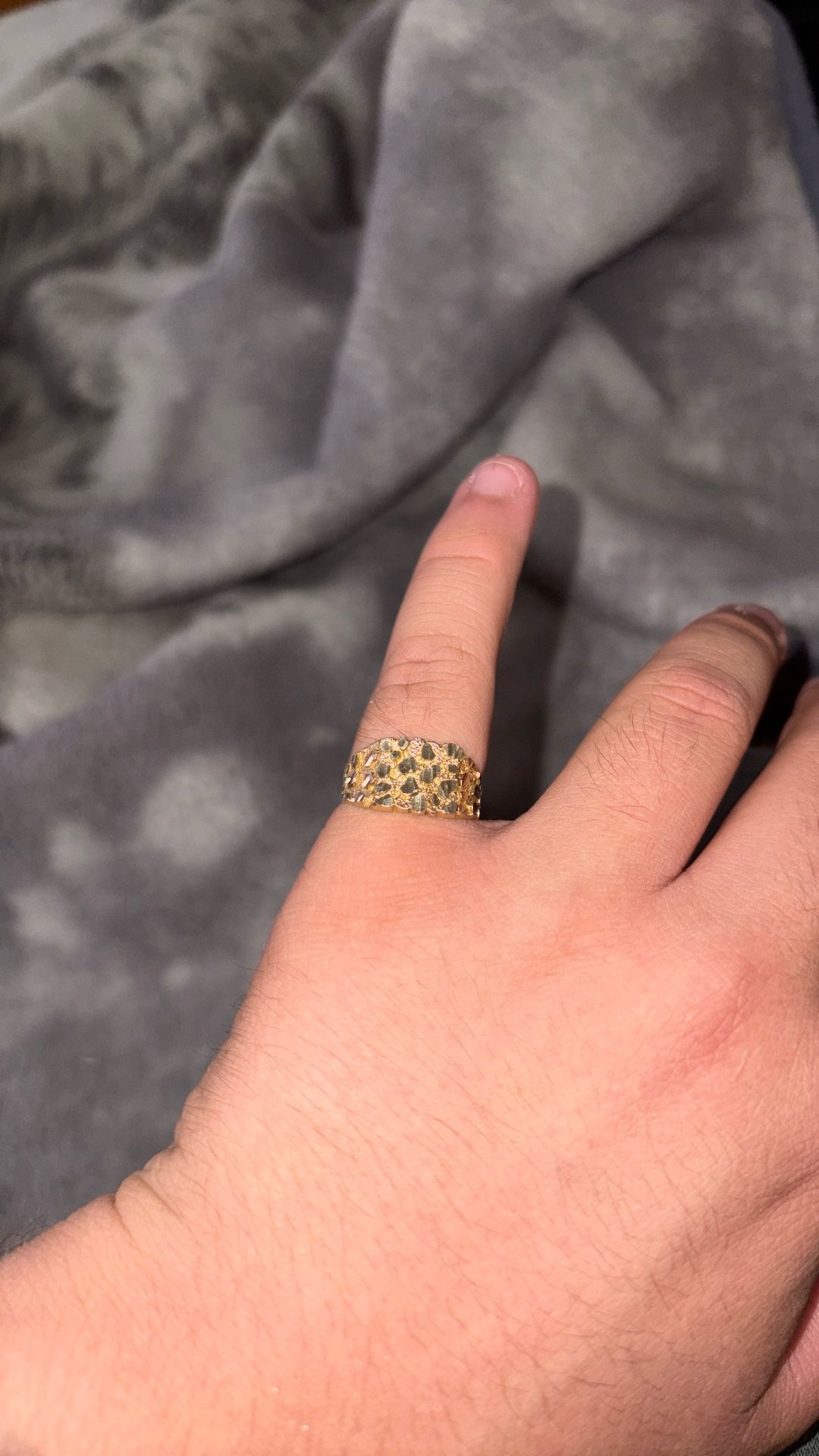 10k nugget ring 