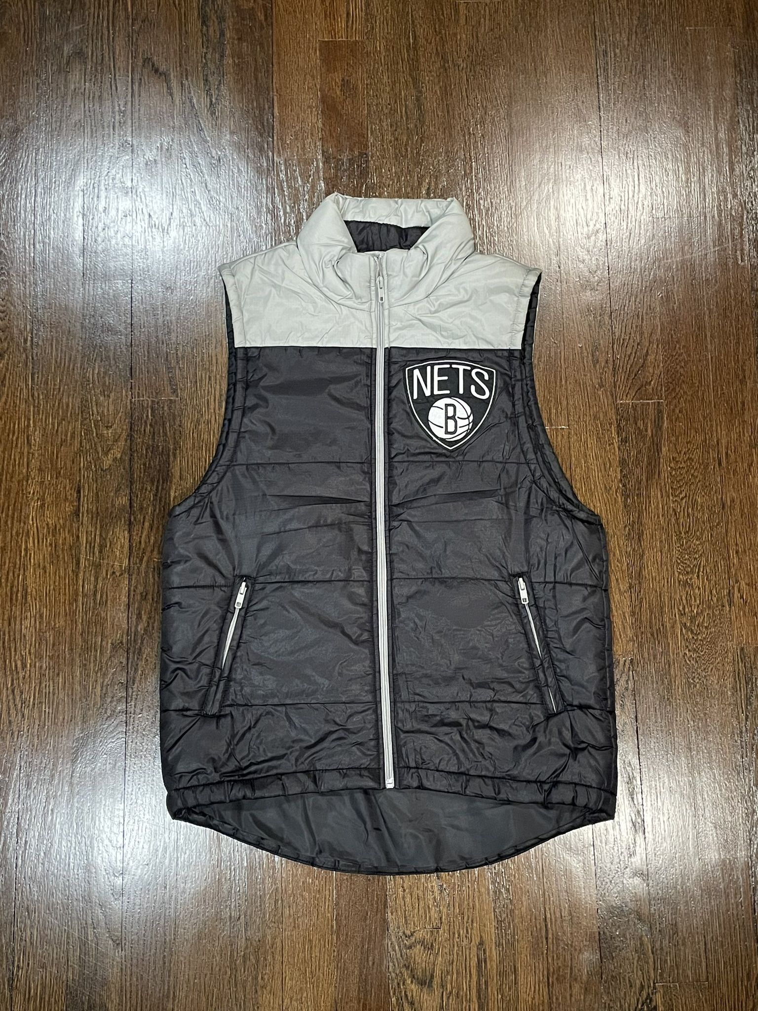 Brooklyn Nets puffer vest