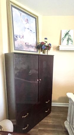 Cherry Wardrobe Cabinet