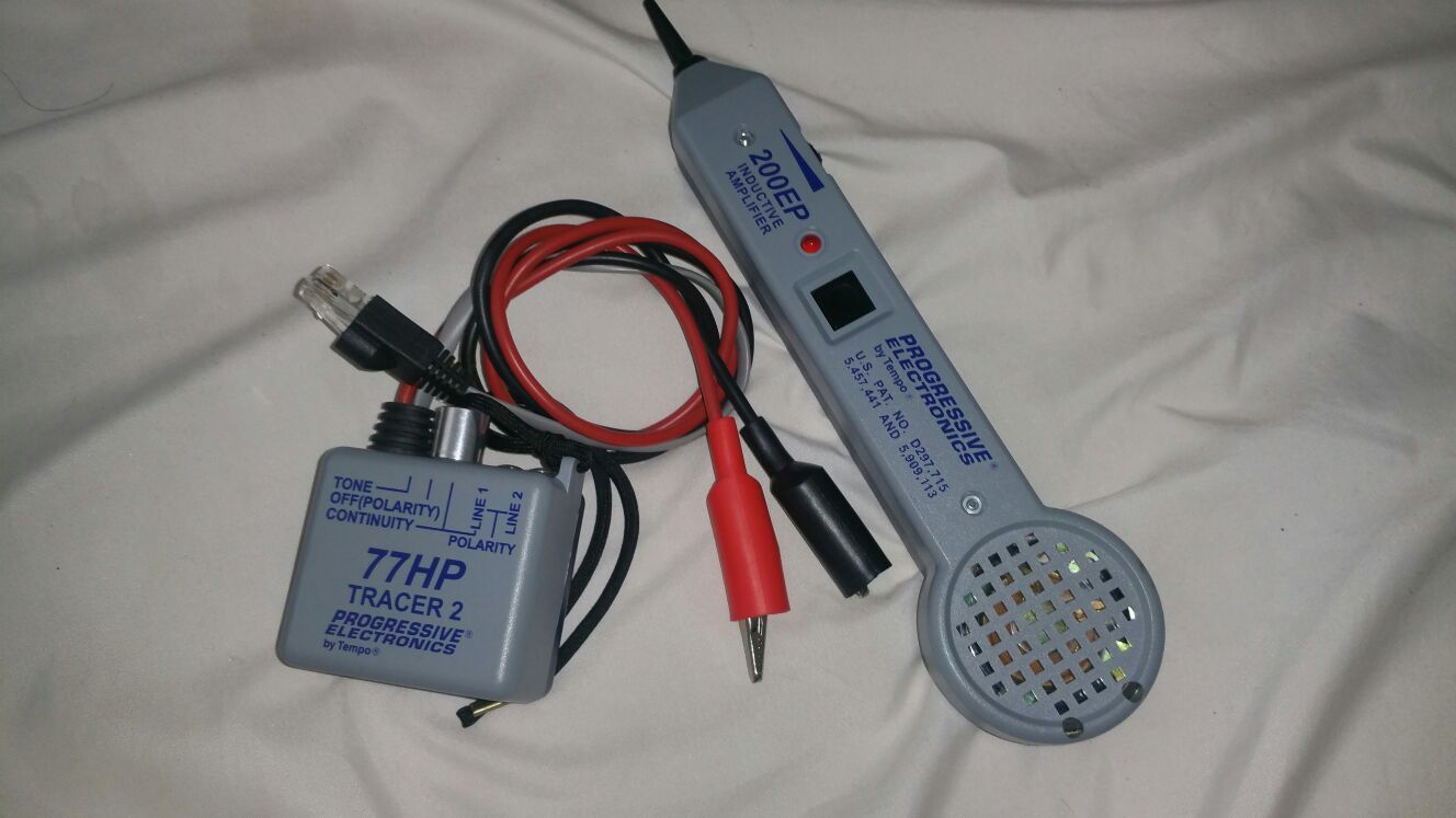 Set of toner by Progressive Electronics model 200ep and 77hp tracer 2