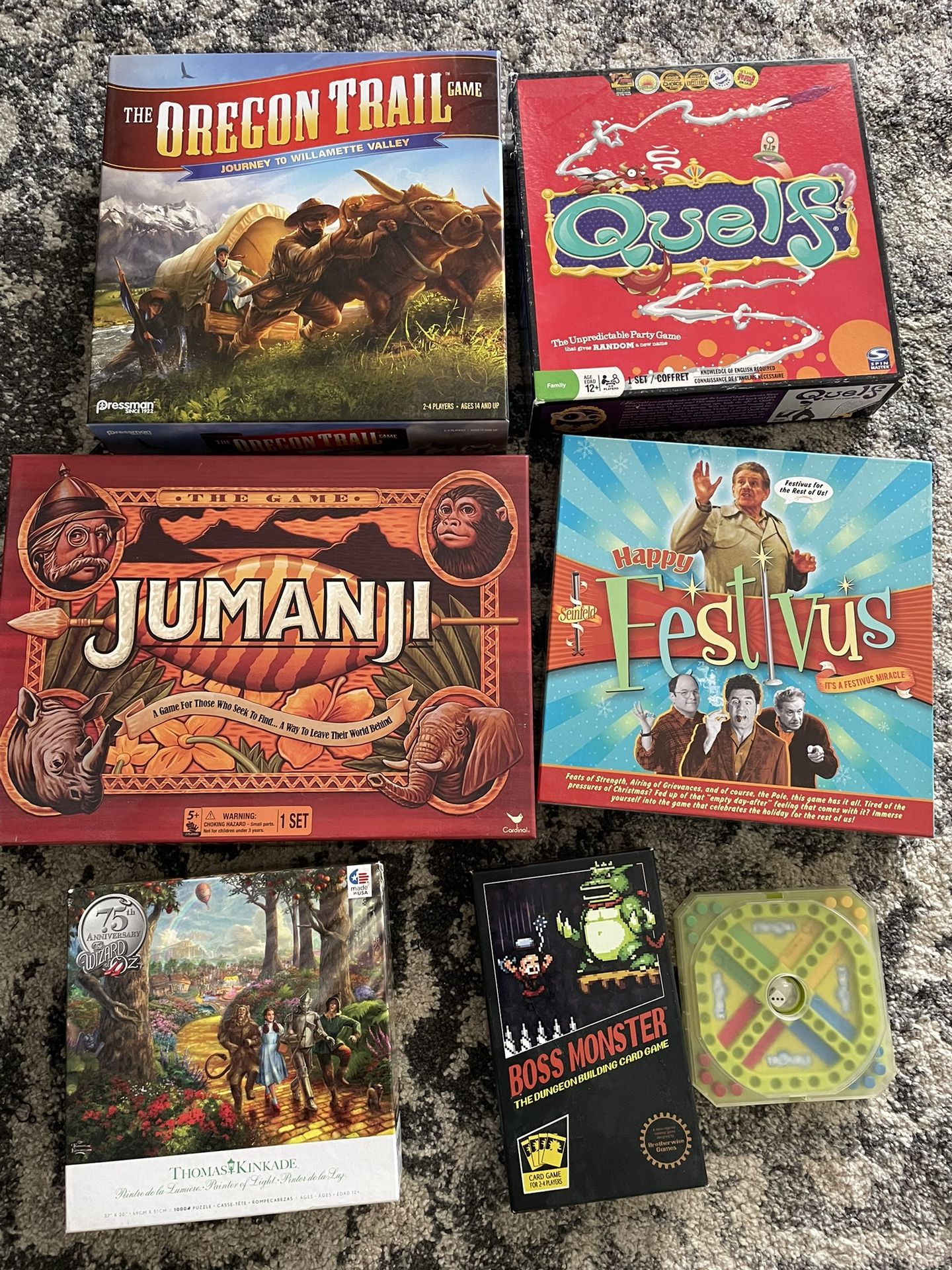 Board Games Puzzle Lot