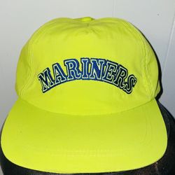 Vintage Day-Glo MARINERS JOGGER  HAT 